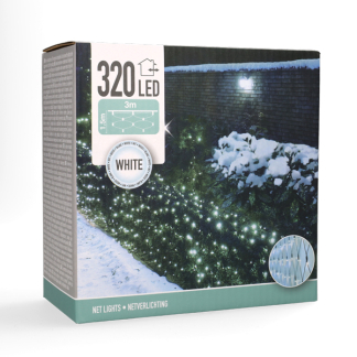 PerfectLED Netverlichting multi action | 3 x 1.5 meter (320 leds, Binnen/Buiten, Koud wit) AX8400310 A151200192 - 7