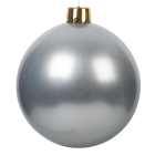Opblaasbare kerstbal | PerfectLED | Ø 65 cm (Zilver, Binnen/Buiten)