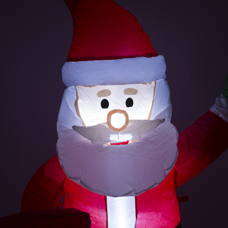PerfectLED Opblaasbare kerstman | PerfectLED | 125 centimeter (Led, Binnen/Buiten) DIF000100 K151000815 - 2