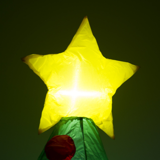 PerfectLED Opblaasbare kerstman in kerstboom | PerfectLED | 183 cm (Led, Binnen/Buiten) DIF000230 K151000817 - 2