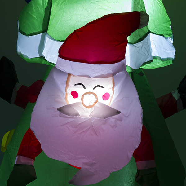 PerfectLED Opblaasbare kerstman in kerstboom | PerfectLED | 183 cm (Led, Binnen/Buiten) DIF000230 K151000817 - 3