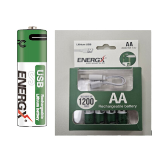 PerfectLED Oplaadbare AA batterij | PerfectLED | 4 stuks (NiMH, 1200 mAh, 1.5 V) C31250010 K151001010