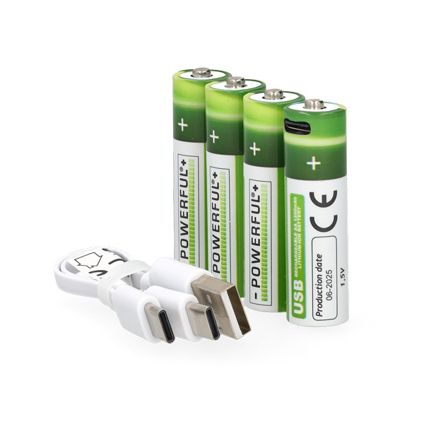 PerfectLED Oplaadbare AA batterij | PerfectLED | 4 stuks (NiMH, 1200 mAh, 1.5 V) C31250010 K151001010 - 2