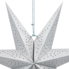 PerfectLED Papieren kerstster | PerfectLED | Ø 45 cm (Geperforeerd, Binnen, Zilver) A64103310 K151001048 - 2