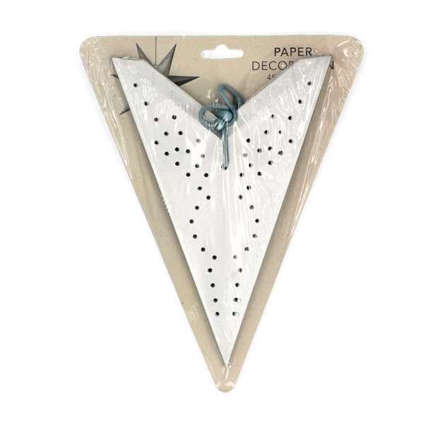 PerfectLED Papieren kerstster | PerfectLED | Ø 45 cm (Geperforeerd, Binnen, Zilver) A64103310 K151001048 - 5