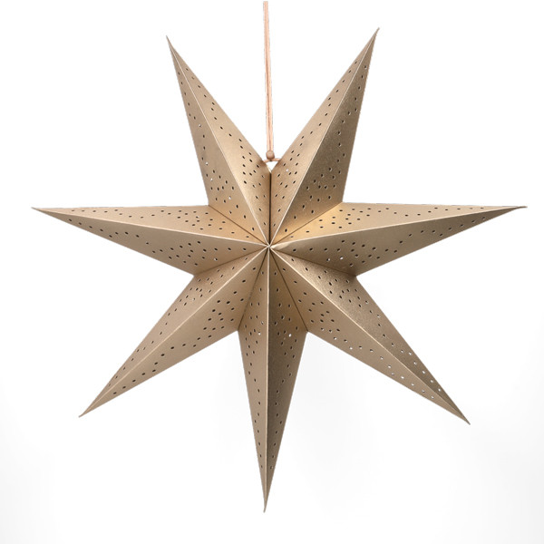 PerfectLED Papieren kerstster | PerfectLED | Ø 45 cm (Geperforeerd, Goud) A64103300 K151001047 - 1