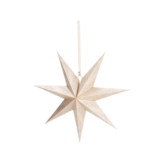 PerfectLED Papieren kerstster | PerfectLED | Ø 45 cm (Glitter, Geperforeerd, Binnen, Champagne) A64201060 K151002102