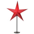 PerfectLED Papieren kerstster op voet | PerfectLED | 42.5 x 19 x 4 cm (5-punts, E14, Rood, Binnen) A64101110 K150303828 - 1