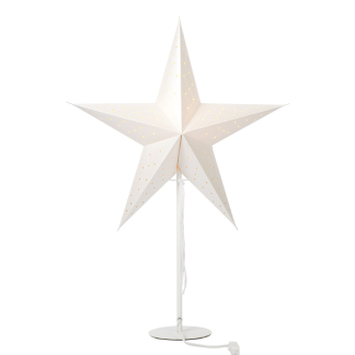 PerfectLED Papieren kerstster op voet | PerfectLED | 42.5 x 19 x 4 cm (5-punts, E14, Wit, Binnen) A64101100 K150303827 - 2