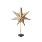 PerfectLED Papieren kerstster op voet | PerfectLED | 65 cm (Netstroom, Champagne) A64201180 K151002114 - 1