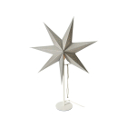 PerfectLED Papieren kerstster op voet | PerfectLED | 65 cm (Netstroom, Zilver) A64201200 K151002116 - 1