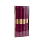PerfectLED Placemats | PerfectLED | 4 stuks (Donkerrood, Ruit) 767653590 K151002092 - 2