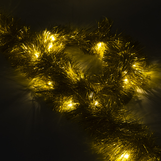 PerfectLED Slinger kerstboom | PerfectLED | 2.7 meter (26 leds, Timer, Batterijen, Binnen, Goud) 766200250 CAA330600 K151000756 - 3