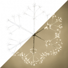 PerfectLED Sneeuwvlok met verlichting (288 LEDs, 80 x 80 cm, Binnen/Buiten) AXZ204060 K151000307 PerfectLED Sneeuwvlok met verlichting (288 LEDs, 80 x 80 cm, Binnen/Buiten) AXZ204060 K151000307
