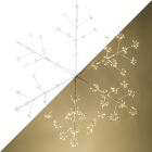 PerfectLED Sneeuwvlok met verlichting (480 LEDs, 150 x 150 cm, Binnen/Buiten) AXZ204080 K151000309 PerfectLED Sneeuwvlok met verlichting (480 LEDs, 150 x 150 cm, Binnen/Buiten) AXZ204080 K151000309