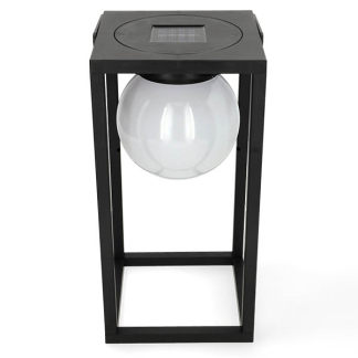 PerfectLED Solar lantaarn | PerfectLED | 15 x 15 x 30 cm (Led, Kunststof, Zwart) CX2200000 K170105243 - 2