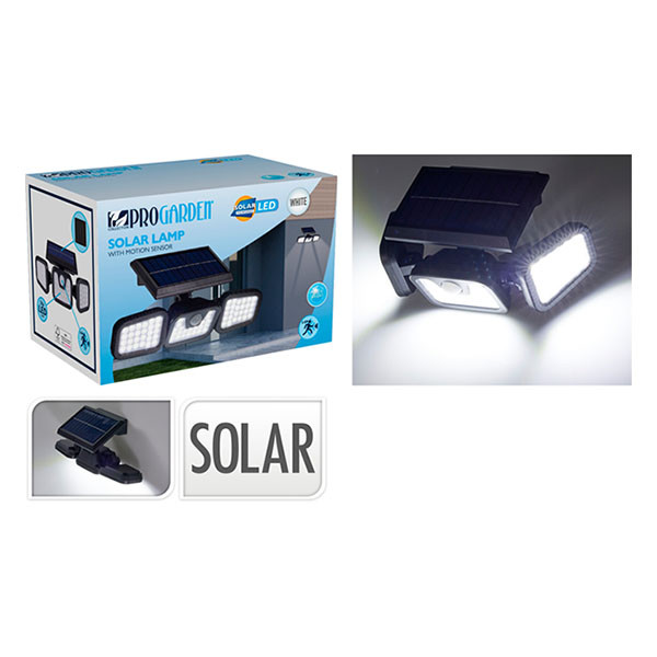 PerfectLED Solar wandlamp | PerfectLED | 3 panelen (Led, Verstelbaar, Bewegingssensor, IP44) 109000530 K170106004 - 6