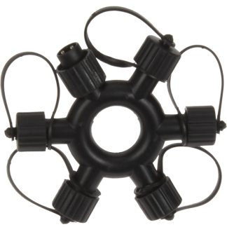 PerfectLED Splitter koppelbare kerstverlichting | PerfectLED Pro (230V, 1 ingang en 5 uitgangen, Binnen/Buiten) AX4231190 K151200047 - 2