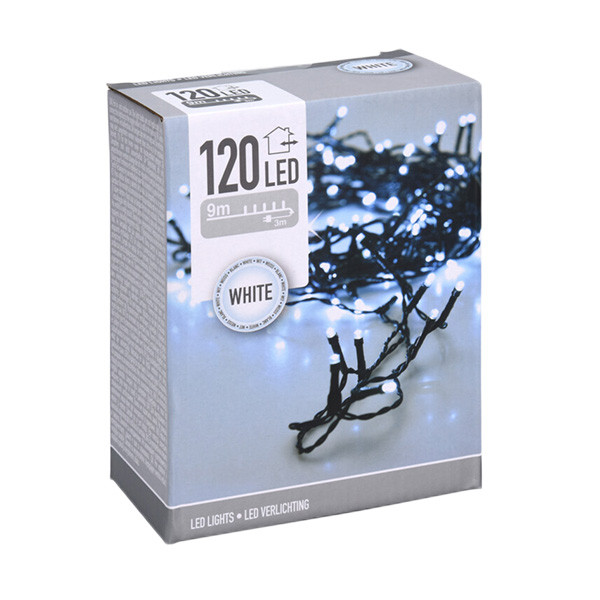 PerfectLED Standaard kerstverlichting | 12 meter | PerfectLED (120 leds, Binnen/Buiten, Koud wit) AX8400020 K151200195 - 7
