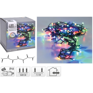 PerfectLED Standaard kerstverlichting | 39 meter | PerfectLED (480 leds, Binnen/Buiten, Gekleurd) AX8402060 K151200009 - 5