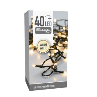 PerfectLED Standaard kerstverlichting | 6 meter | PerfectLED (40 leds, Binnen/Buiten, Warm wit) AX8401000 K150302028 - 2
