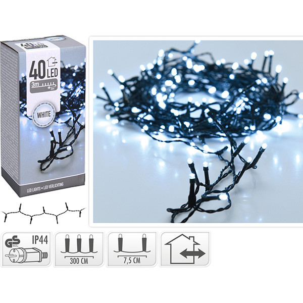 PerfectLED Standaard kerstverlichting | 6 meter | PerfectLED (40 leds, Koud wit, Binnen/Buiten) AX8400000 K151200193 - 4