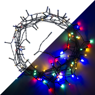 PerfectLED Standaard kerstverlichting | 7.5 meter | PerfectLED (96 leds, Binnen/Buiten, Gekleurd, Batterijen) AX8415420 AX9810240 K150303908 - 1