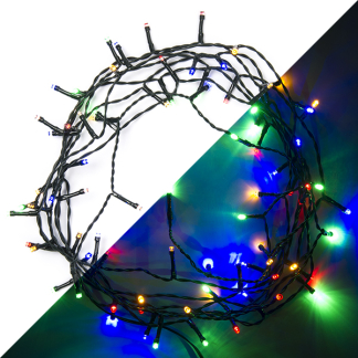 PerfectLED Standaard kerstverlichting | 9 meter | PerfectLED (80 leds, Binnen/Buiten, Gekleurd) AX8402010 K151200007 - 1