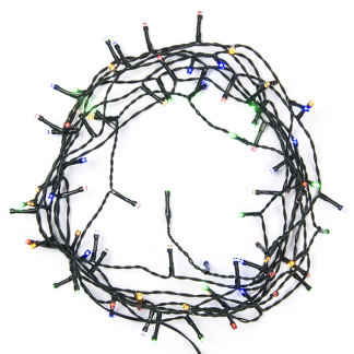PerfectLED Standaard kerstverlichting | 9 meter | PerfectLED (80 leds, Binnen/Buiten, Gekleurd) AX8402010 K151200007 - 2