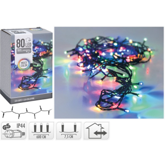 PerfectLED Standaard kerstverlichting | 9 meter | PerfectLED (80 leds, Binnen/Buiten, Gekleurd) AX8402010 K151200007 - 5