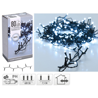 PerfectLED Standaard kerstverlichting | 9 meter | PerfectLED (80 leds, Binnen/Buiten, Koud wit) AX8400010 K151200194 - 3
