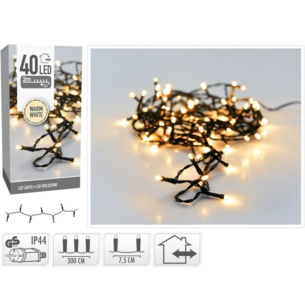 PerfectLED Standaard kerstverlichting multi action | 6 meter (40 leds, Binnen/Buiten, Warm wit) AX8401000 A150302028 - 3