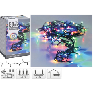 PerfectLED Standaard kerstverlichting multi action | 9 meter (80 leds, Binnen/Buiten, Gekleurd) AX8402010 A151200007 - 5