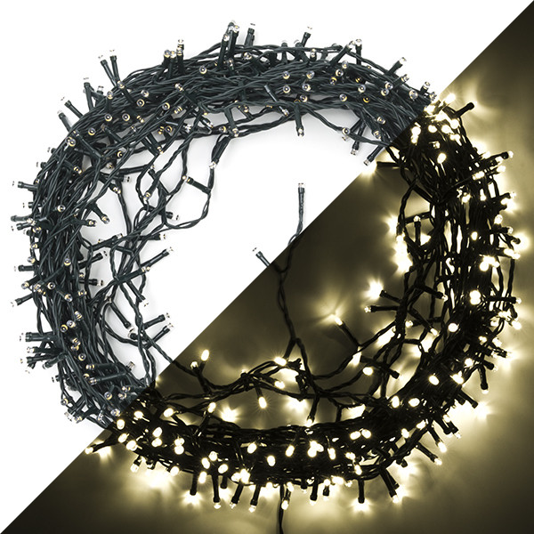 PerfectLED Standaard kerstverlichting op zonne-energie | PerfectLED | 24.6 meter (480 leds, Schemersensor, USB, Timer, Afstandsbediening, Buiten, Warm wit) AEX100110 K151000839 - 1