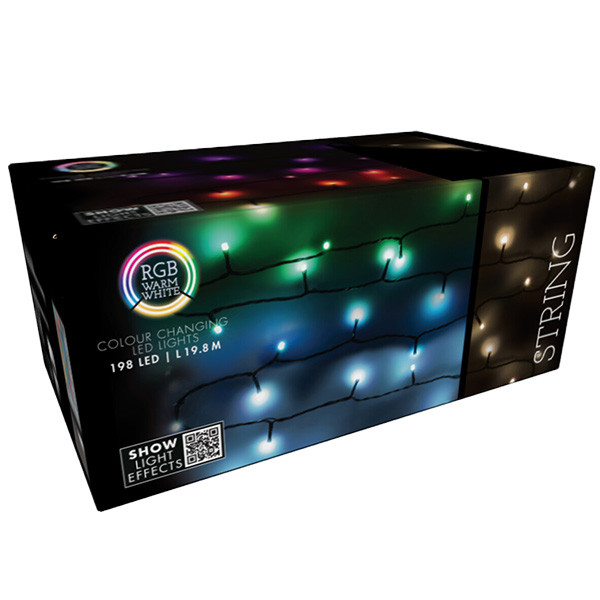 PerfectLED Standaard kersverlichting | 19.8 meter | PerfectLED (198 leds, Timer, Binnen/Buiten, Gekleurd) AGB000030 K151200183 - 6