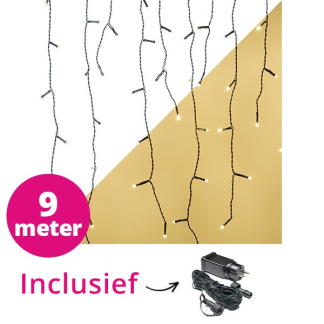 Startset koppelbare kerstverlichting | IJspegel | 9 meter | PerfectLED (480 leds, Binnen/Buiten)