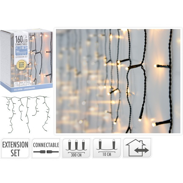 PerfectLED Startset koppelbare kerstverlichting | IJspegel | 9 meter | PerfectLED (480 leds, Binnen/Buiten) AX8439900 AX8439940 AX8440010 K151200057 - 5