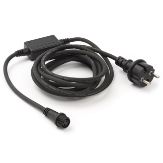 Startsnoer koppelbare kerstverlichting | PerfectLED Pro | 3 meter (230V, Max. 1000 leds, Binnen/Buiten)