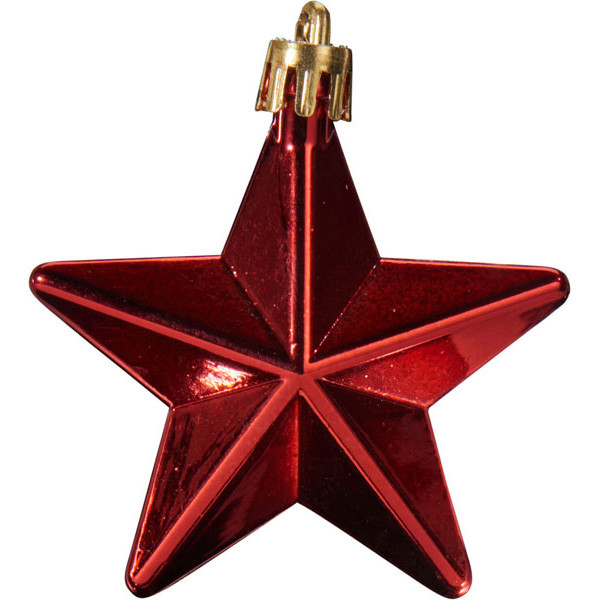 PerfectLED Ster kerst ornament | PerfectLED | 8 stuks (Rood/Groen/Goud) AVS101070 K151002196 - 3