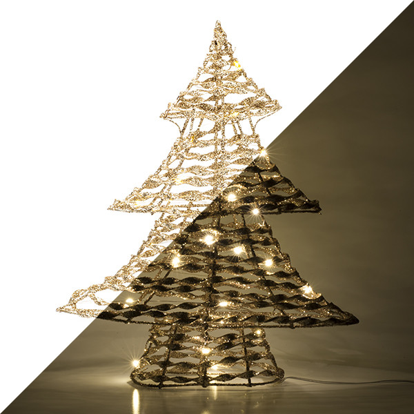 PerfectLED Tafeldecoratie kerstboom | PerfectLED | 33 x 40 cm (30 leds, Binnen) AMZ105380 K150303861 - 1