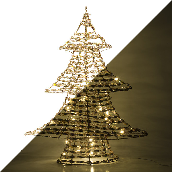 PerfectLED Tafeldecoratie kerstboom | PerfectLED | 40 x 48 cm (40 leds, Binnen) AMZ105390 K150303862 - 1