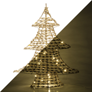 PerfectLED Tafeldecoratie kerstboom | PerfectLED | 40 x 48 cm (40 leds, Binnen) AMZ105390 K150303862 - 1