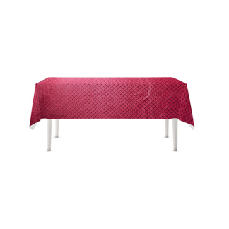 PerfectLED Tafelkleed | PerfectLED | 140 x 240 cm (Donkerrood, Ruit) 767653630 K151002096 - 1