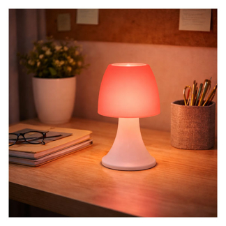 PerfectLED Tafellamp | PerfectLED | Ø 12 x 19 cm (Led, Batterijen, RGB, Kunststof) CY5910400 K170106021 - 4