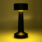 PerfectLED Tafellamp | PerfectLED | Ø 8 x 20 cm (Led, Oplaadbaar, Aanpasbare kleurtemperatuur, Dimbaar, USB C, Binnen, Metaal, Zwart) ANC001000 K150204397 - 2