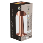 PerfectLED Tafellamp | PerfectLED | Ø 8 x 20 cm (Led, Oplaadbaar, Aanpasbare kleurtemperatuur, Dimbaar, USB C, Metaal, Koper) ANC001020 K150204399 - 4