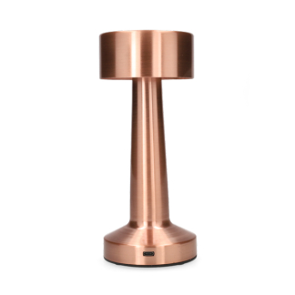 PerfectLED Tafellamp | PerfectLED | Ø 8 x 20 cm (Led, Oplaadbaar, Aanpasbare kleurtemperatuur, Dimbaar, USB C, Metaal, Koper) ANC001020 K150204399 - 1