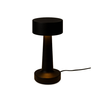 PerfectLED Tafellamp | PerfectLED | Ø 8 x 20 cm (Led, Oplaadbaar, Aanpasbare kleurtemperatuur, Dimbaar, USB C, Metaal, Zwart) ANC001000 K150204397