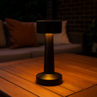 PerfectLED Tafellamp | PerfectLED | Ø 8 x 20 cm (Led, Oplaadbaar, Aanpasbare kleurtemperatuur, Dimbaar, USB C, Metaal, Zwart) ANC001000 K150204397 - 2