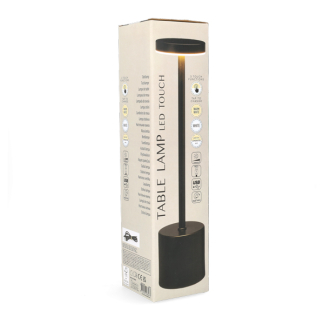 PerfectLED Tafellamp | PerfectLED | Ø 8 x 34 cm (Led, Oplaadbaar, Aanpasbare kleurtemperatuur, USB C, Binnen, Metaal, Zwart) ANC000900 K150204393 - 5